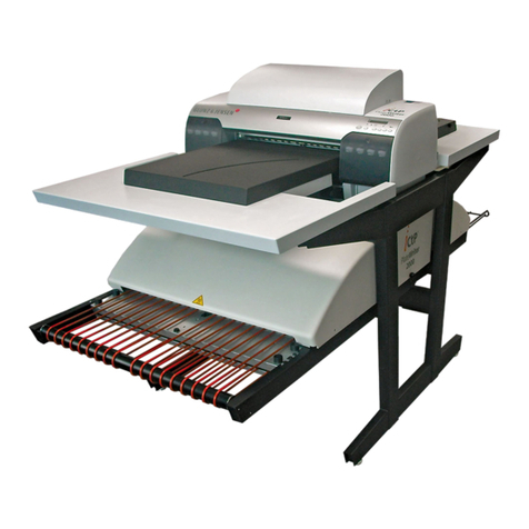 Glunz & Jensen PlateWriter 2000 User manual