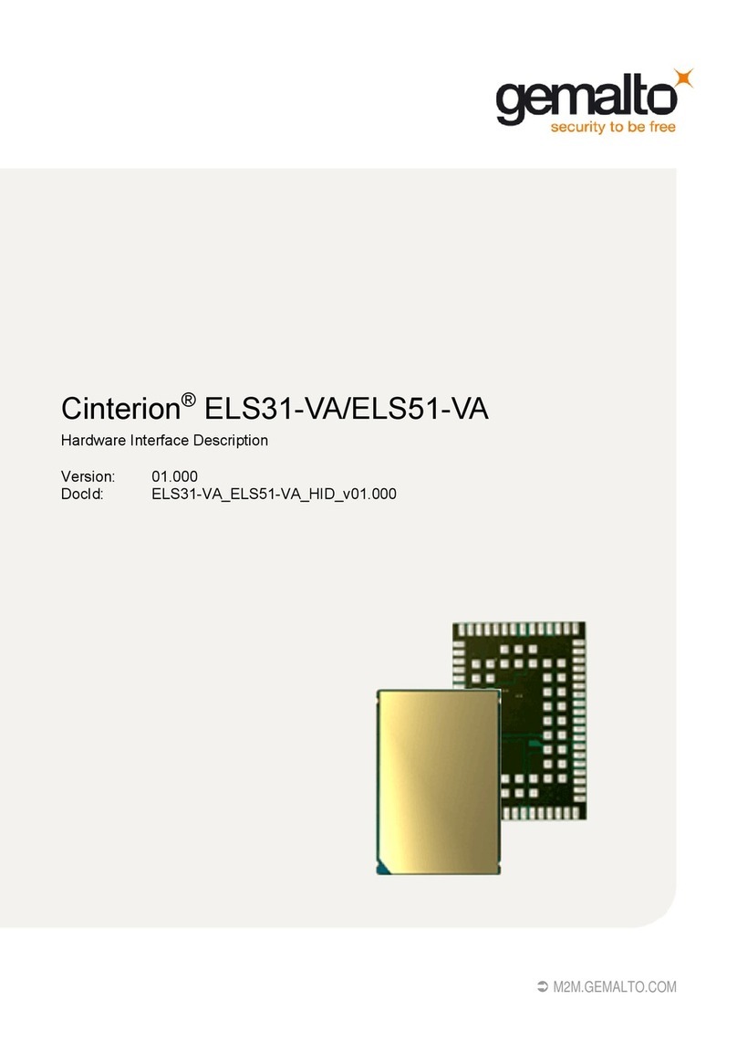Gemalto Cinterion ELS31-VA Description