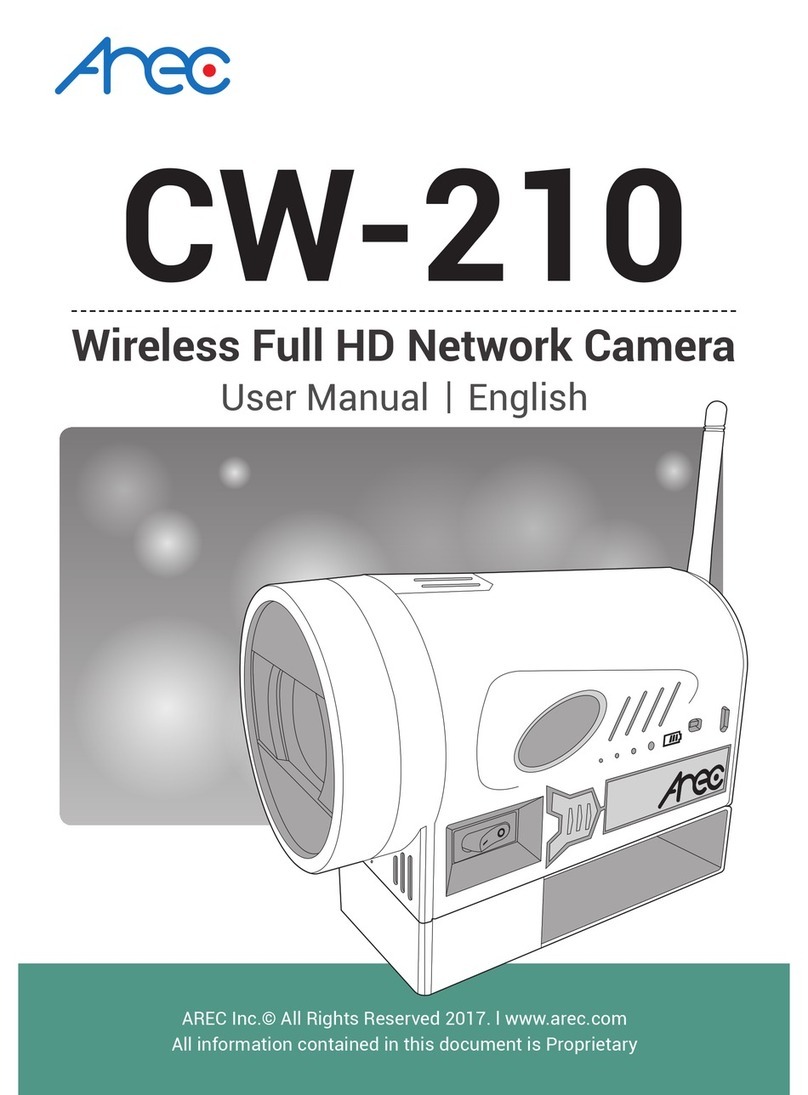 Arec CW-210 User manual