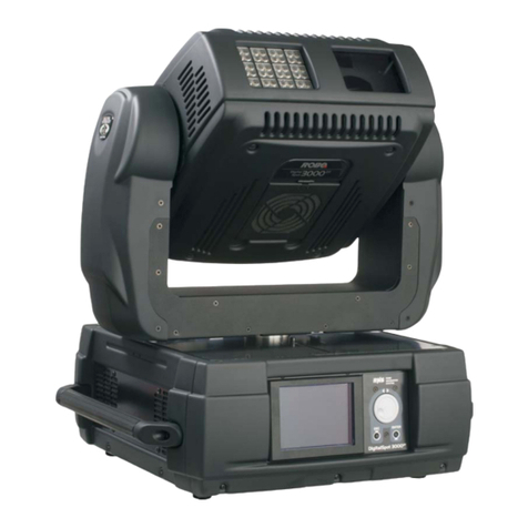 Robe DigitalSpot 3000 DT User manual