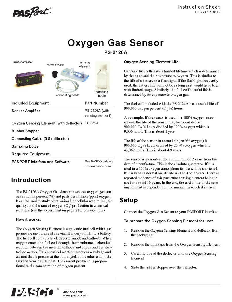 Pasport PS-2126A User manual