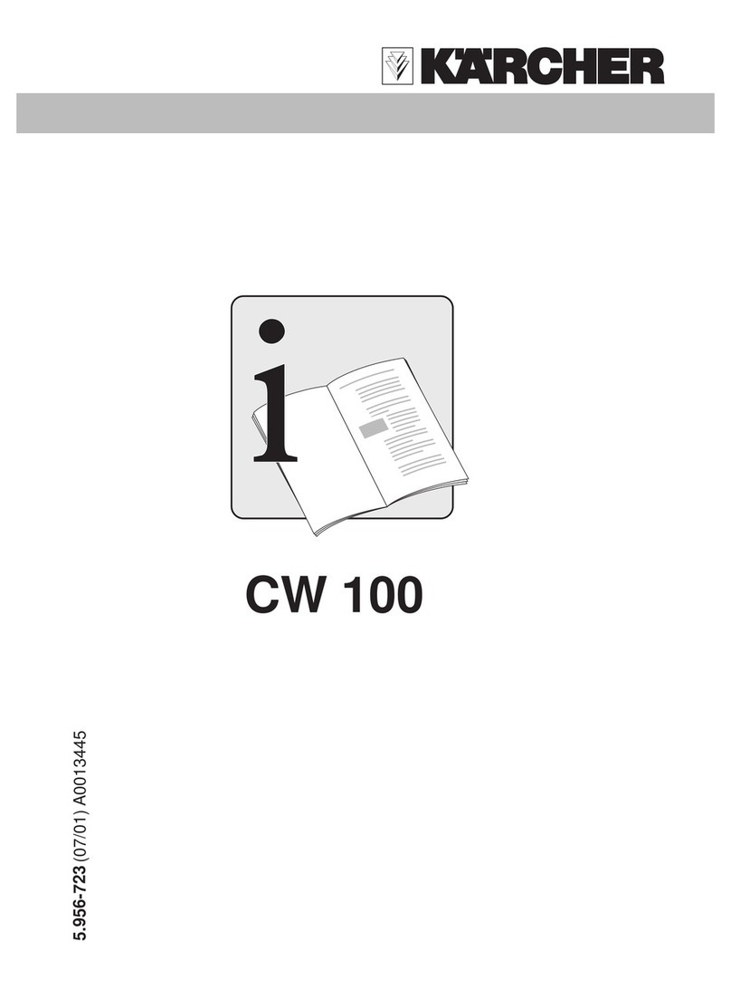 Kärcher CW 100 User manual