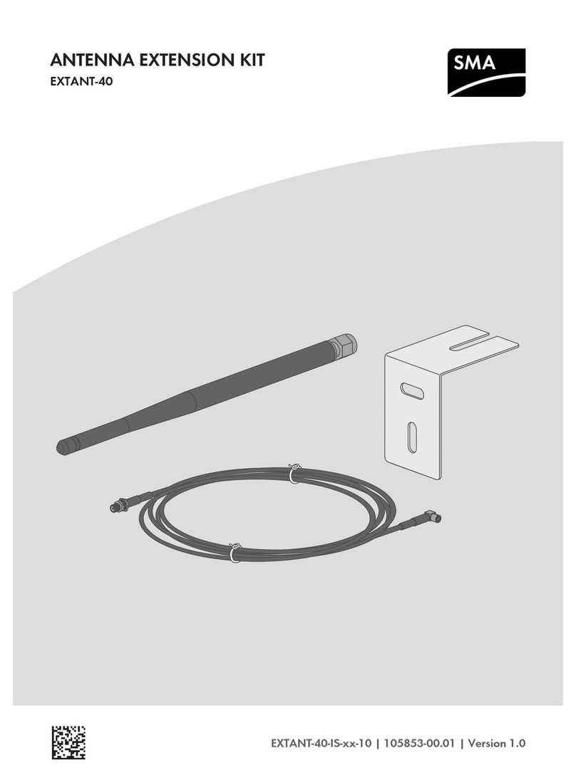 SMA EXTANT-40 User manual
