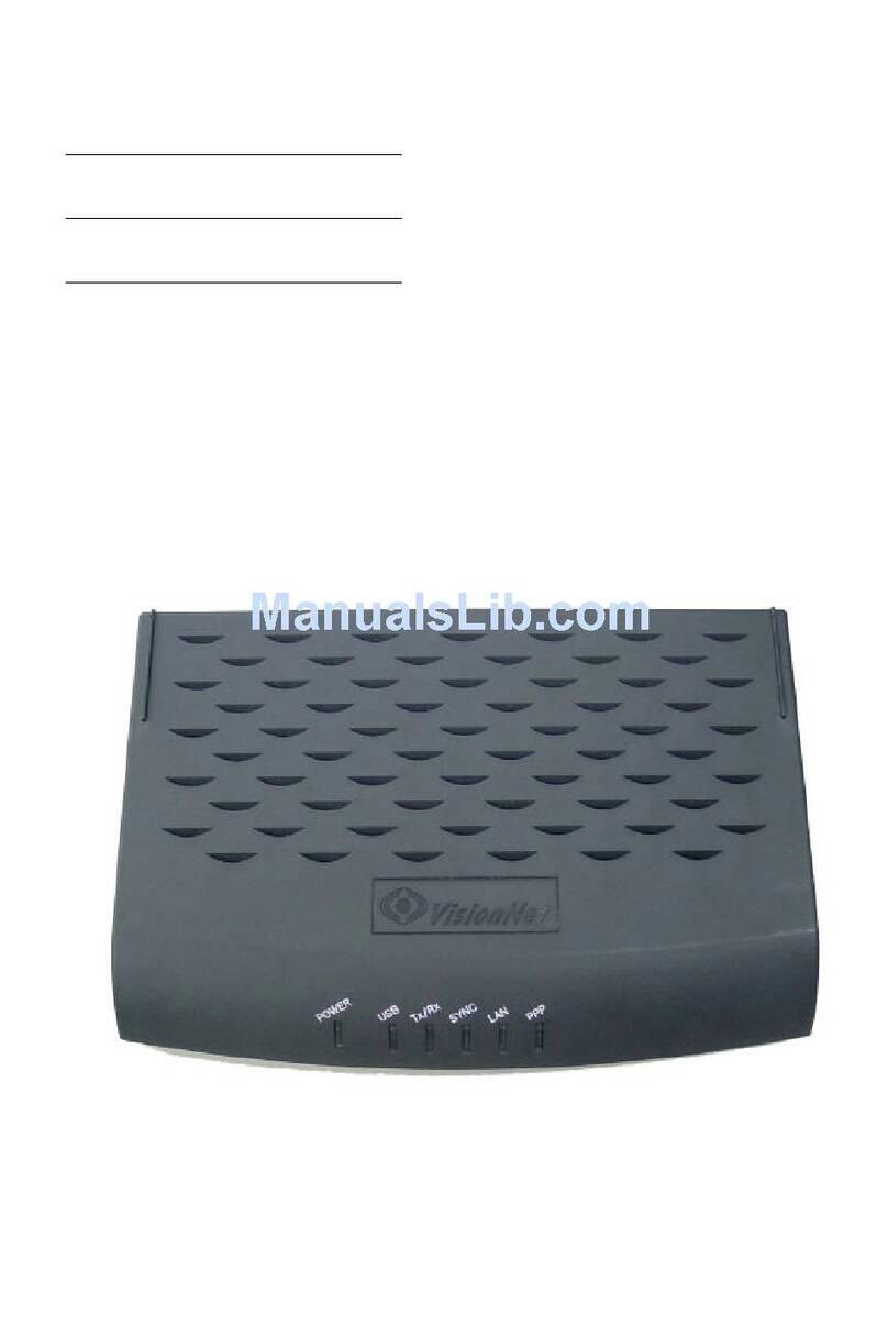 DQ Technology VisionNet 708 User manual