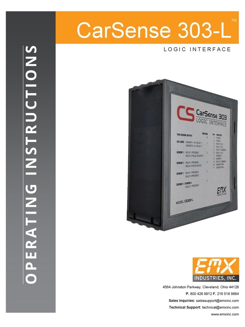 EMX Industries, Inc. CS303-L operating instructions