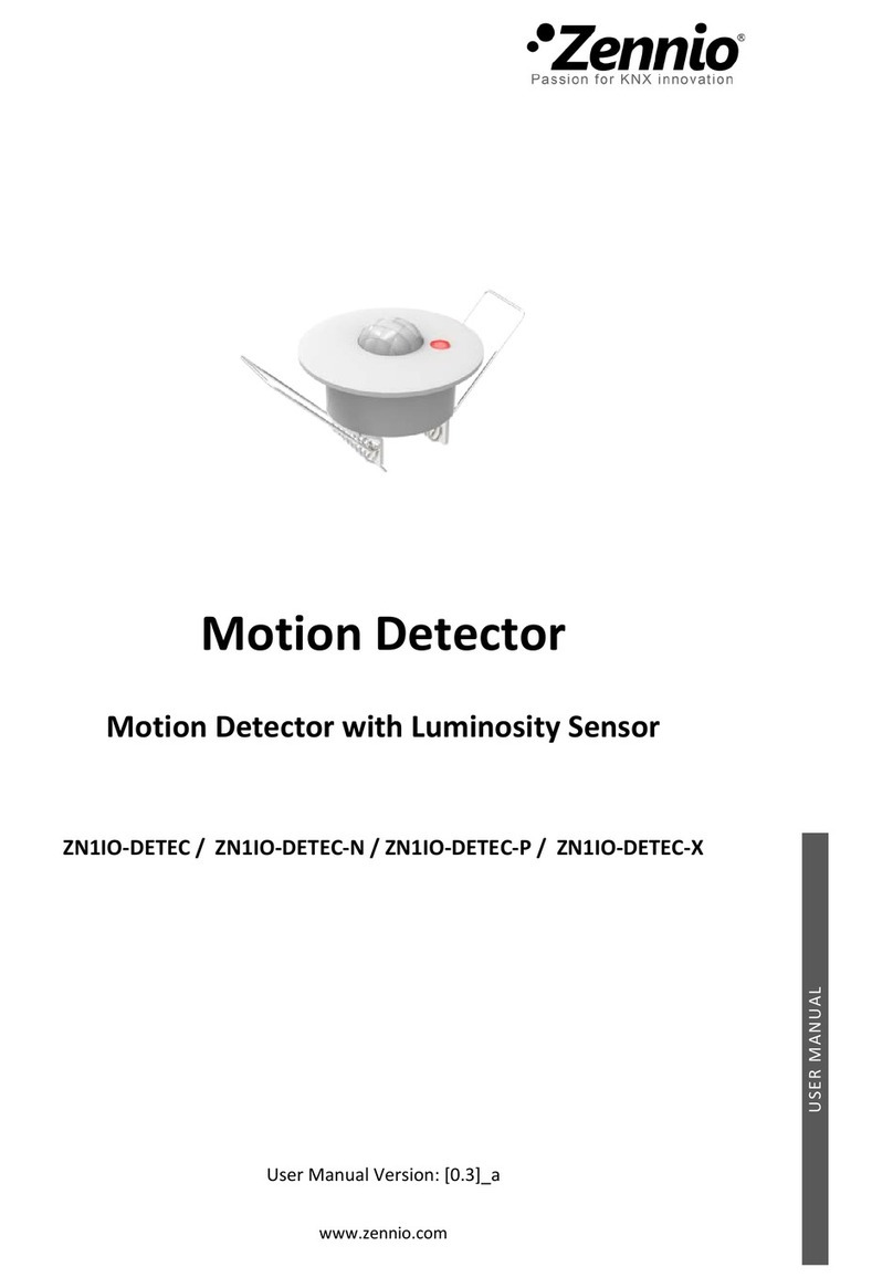 Zennio ZN1IO-DETEC User manual