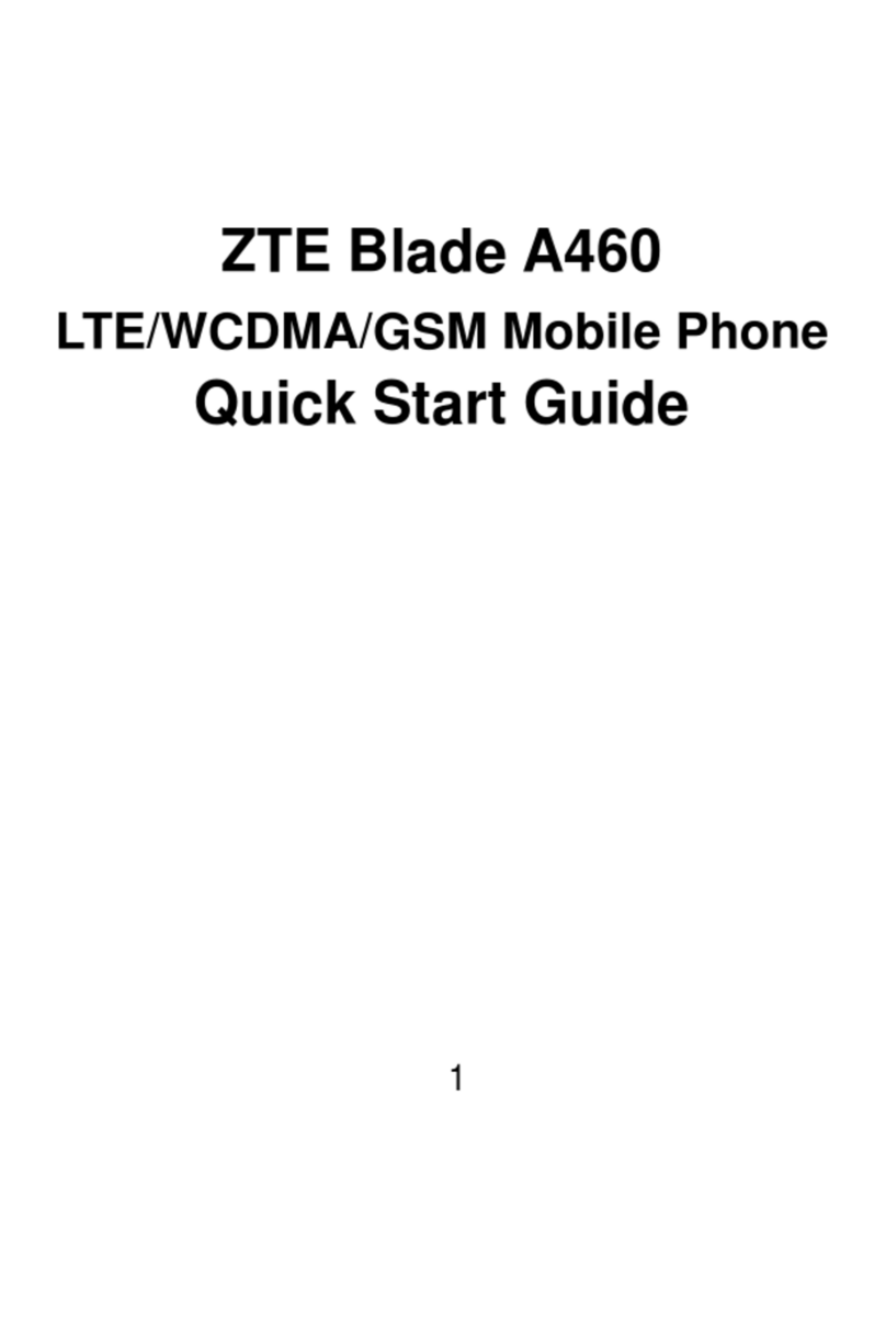 Zte Blade A460 User manual