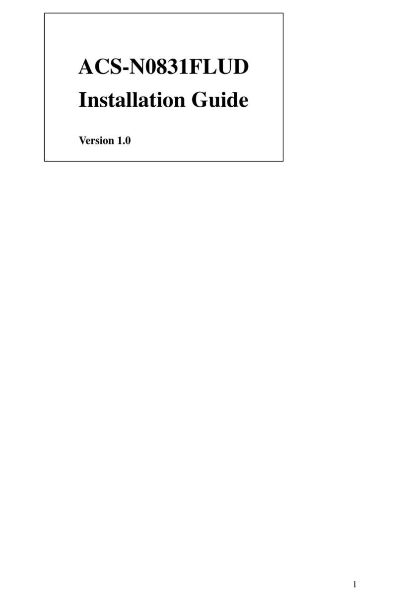 Acrosser Technology ACS-N0831FLUD installation guide