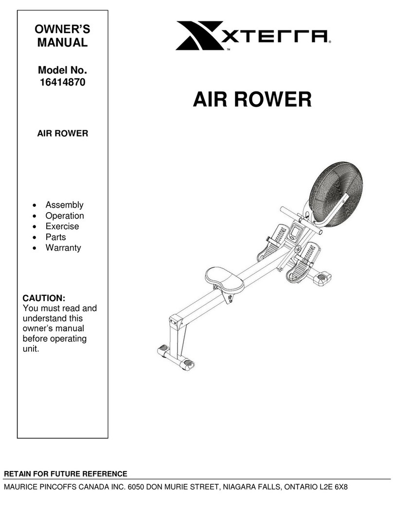 Xterra 16414870 owner's manual