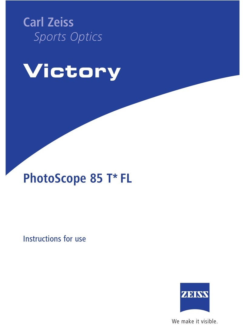 Zeiss PhotoScope 85 T* FL Series Instructions for use Zeiss PhotoScope 85 T* FL Series Instructions for use