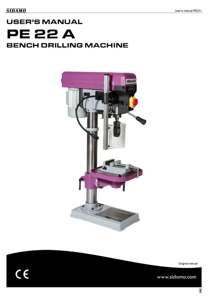 Sidamo PE 22 A User manual