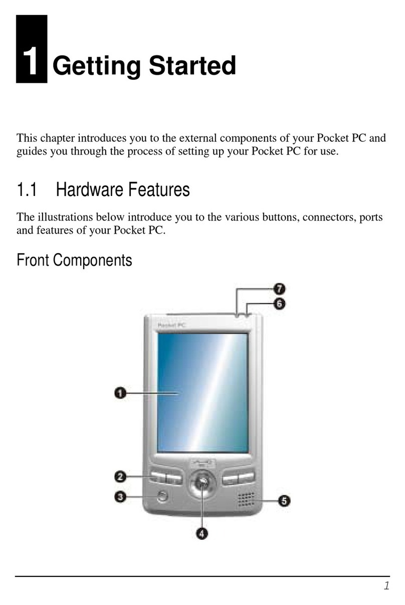 MiTAC MIO558 manual