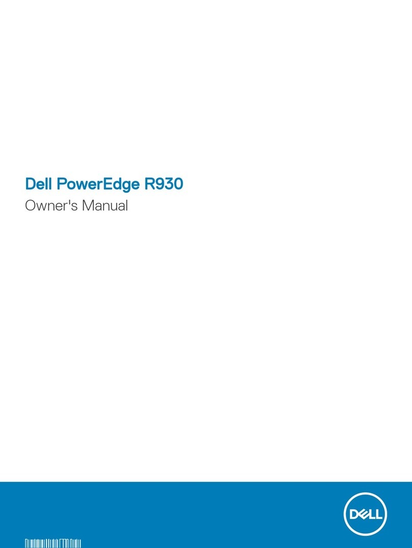Dell PowerEdge R930 User manual
