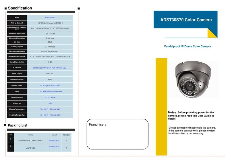 ACESEE ADST30S70 User manual