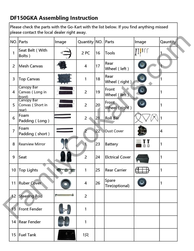 Dongfang Motor DF150GKA Assembly instructions
