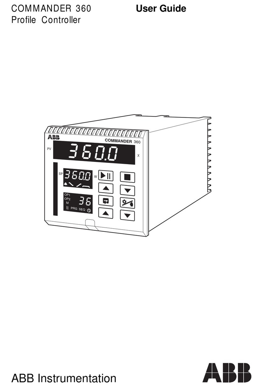 ABB COMMANDER 360 User manual