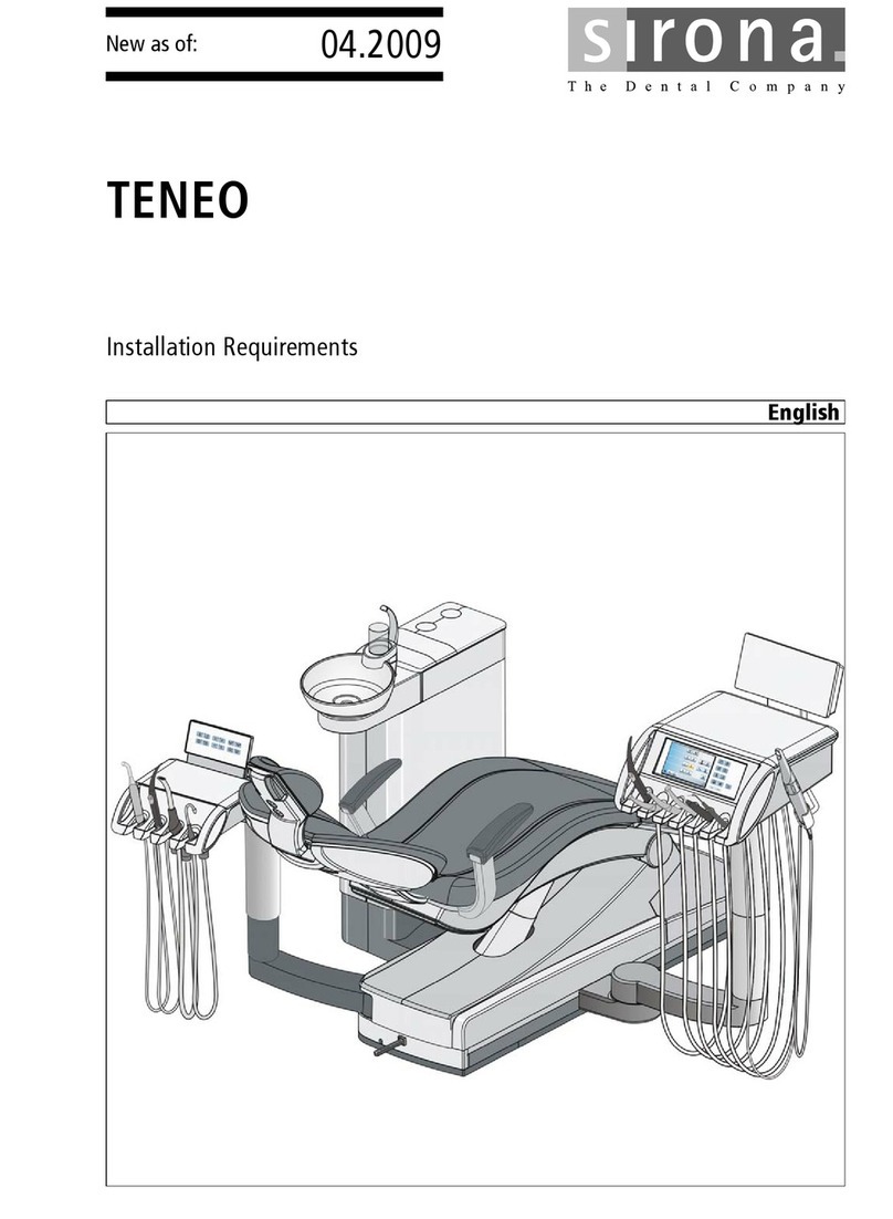 Sirona teneo User manual