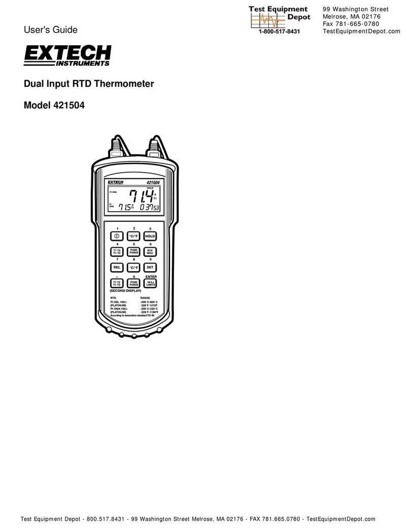 Extech Instruments 421504 User manual