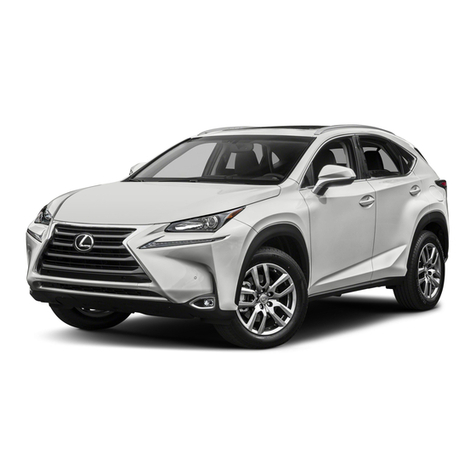 Lexus NX200 2017 owner's manual