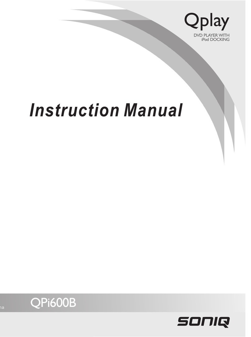 SONIQ QPi600B instruction manual