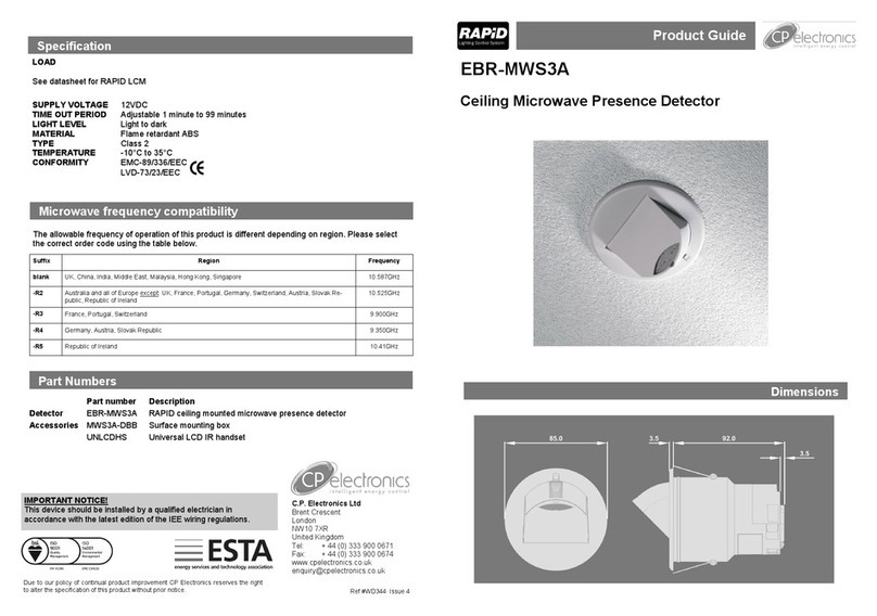 CP EBR-MWS3A Product guide