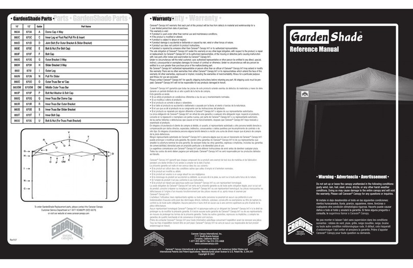 Shade Garden Shade Reference manual