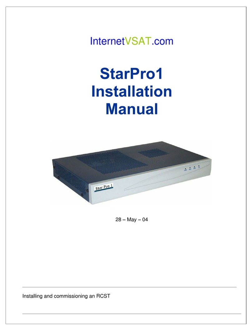 InternetVSAT.com StarPro1 installation manual
