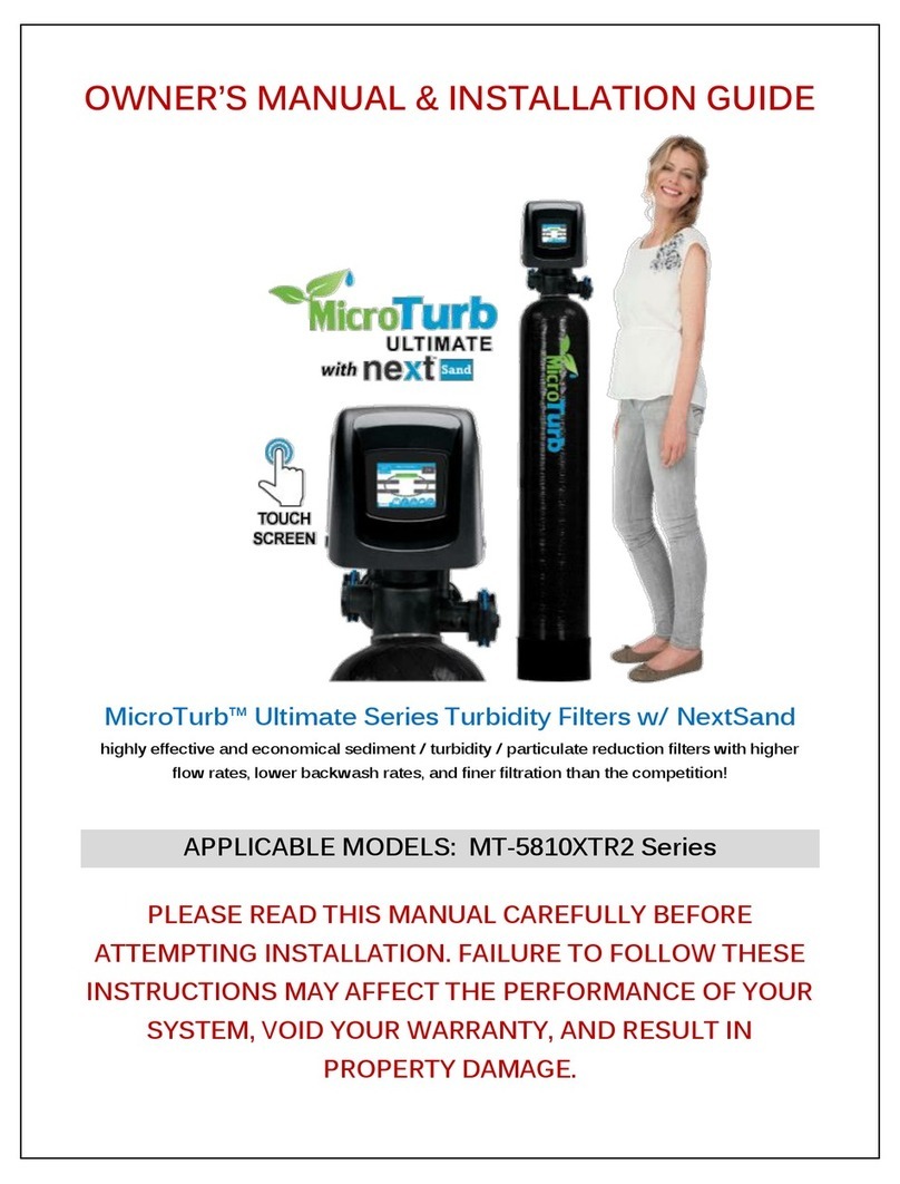 MicroTurb MT-5810XTR2-8-44 Owner's manual & installation guide