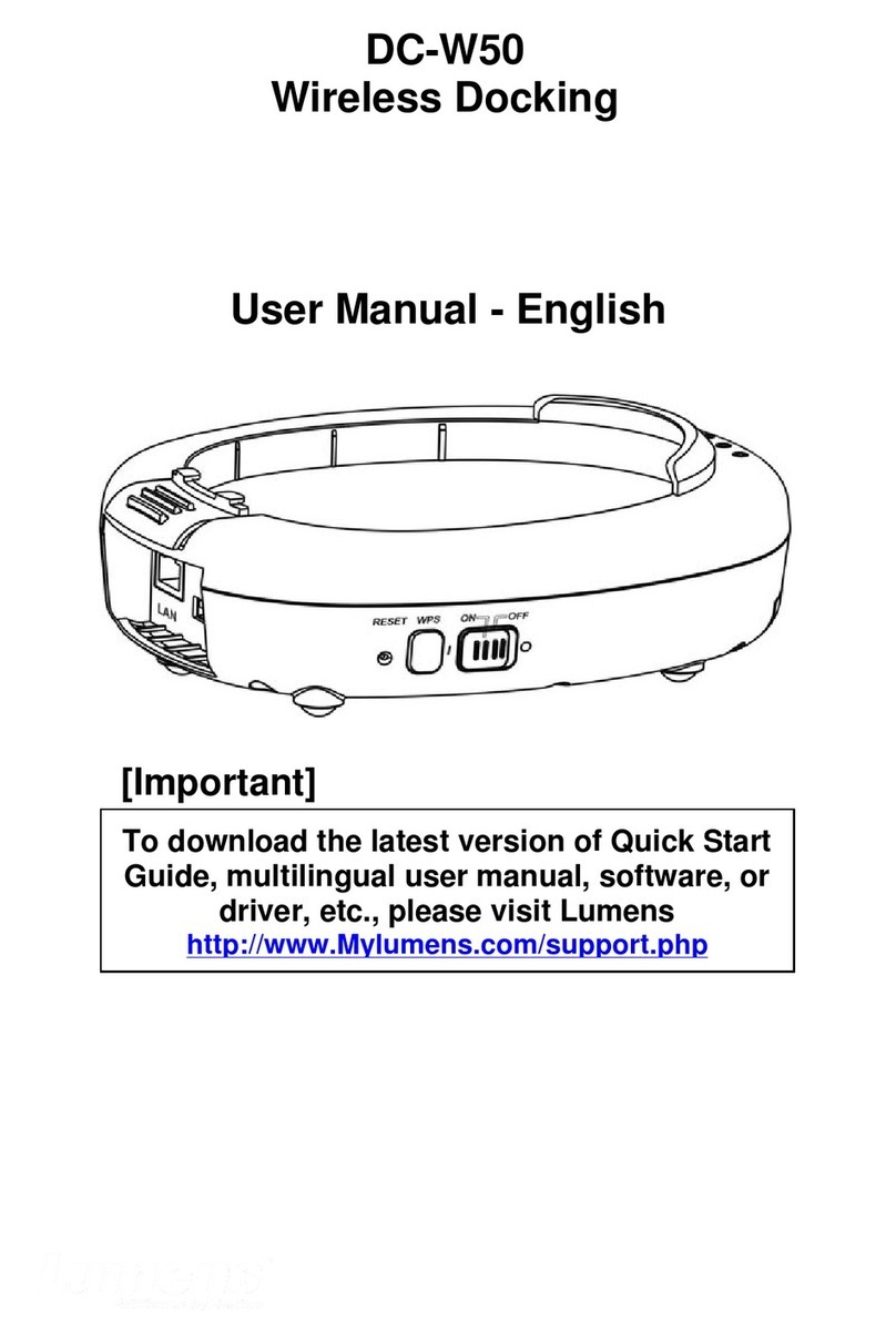 Lumens DC-W50 user manual
