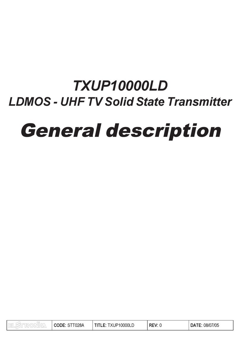 Elettronika TXUP10000LD General description