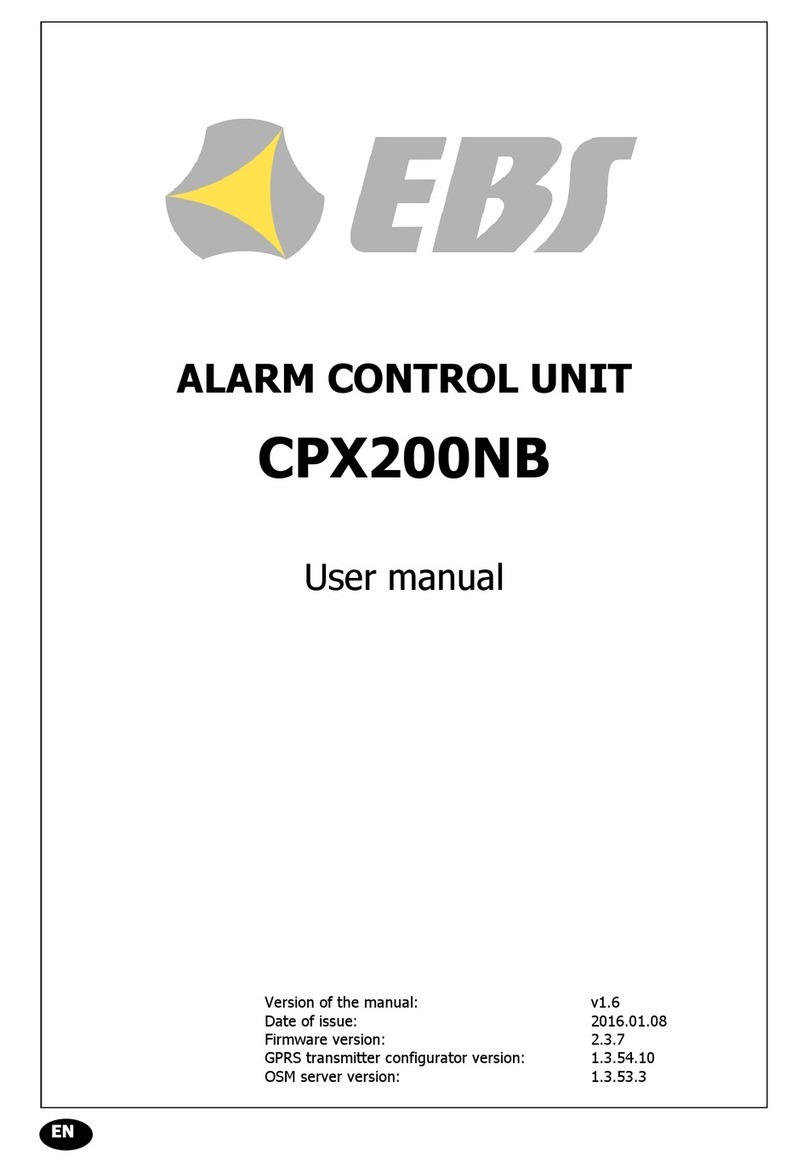 EBS CPX200NB user manual