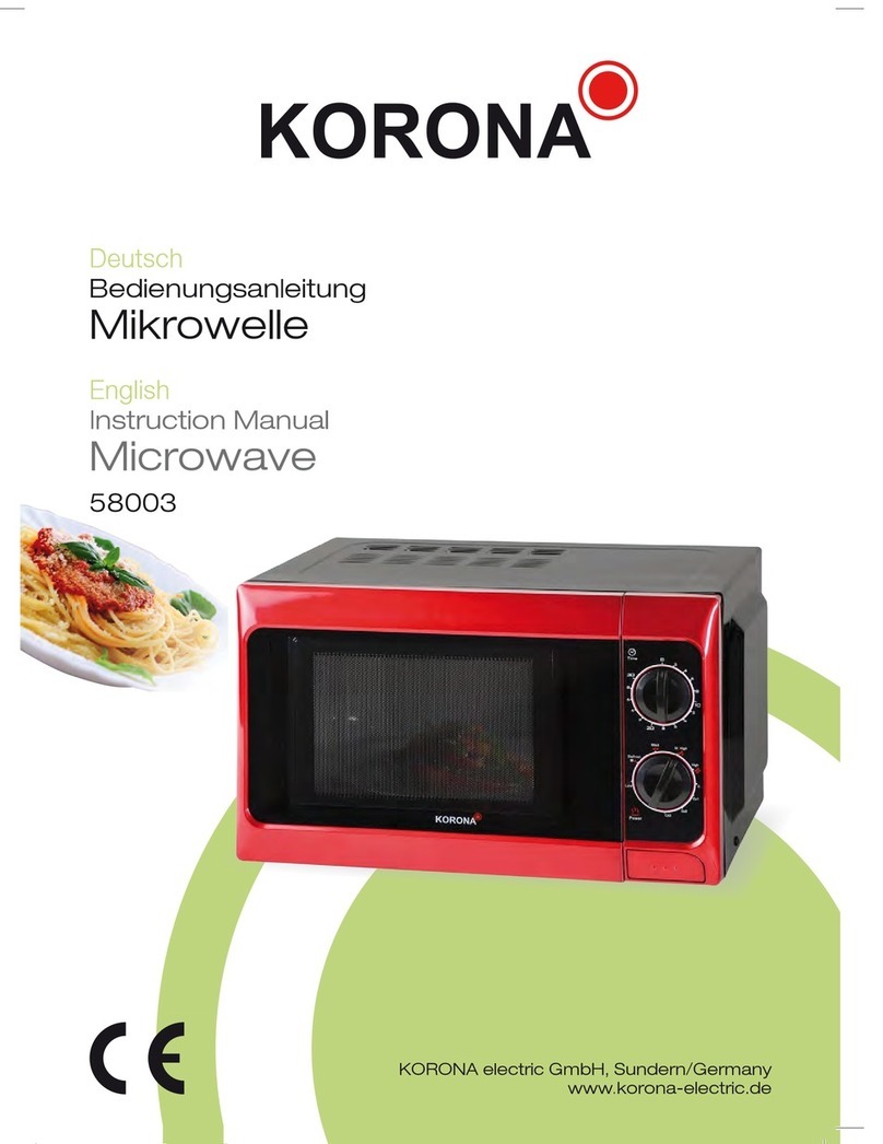 Korona 58003 instruction manual