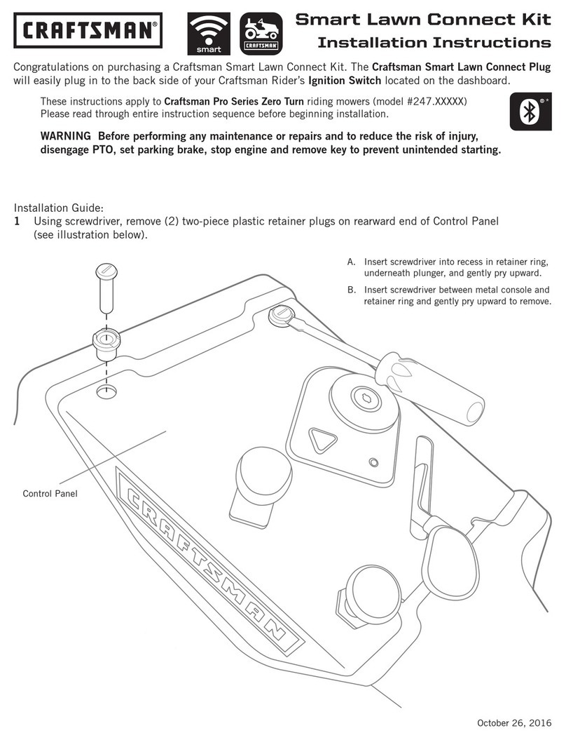 Craftsman Smart Lawn Connect Kit installation instructions