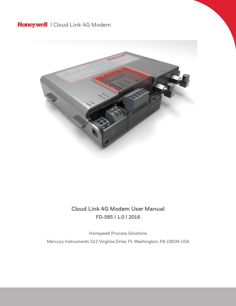 Honeywell Cloud Link 4G Modem User manual