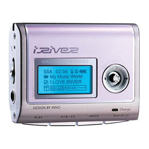 IRiver iFP-590 User manual