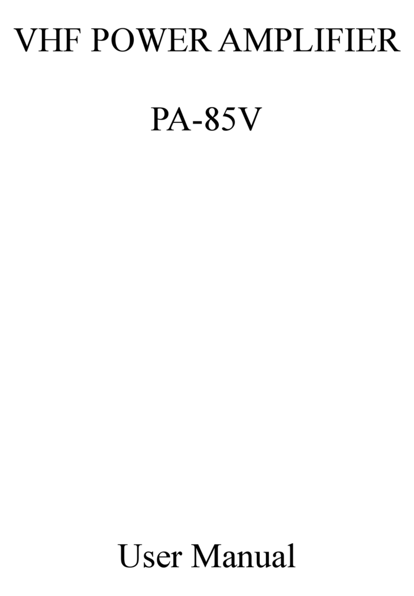 REXON PA-85V user manual