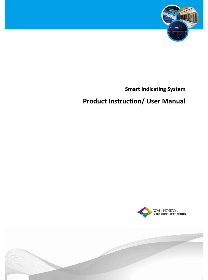 Walk Horizon WH-SR1000 Product instruction ans user manual