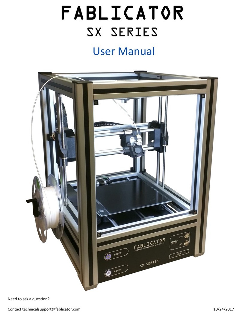 Fablicator SX series user manual