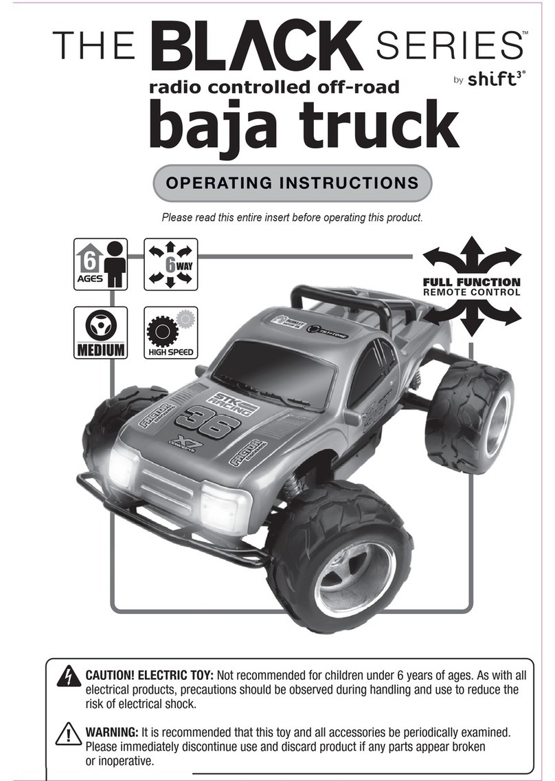 Shift3 baja truck operating instructions