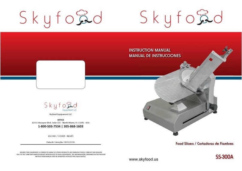 Skyfood Skymsen SS-300A instruction manual