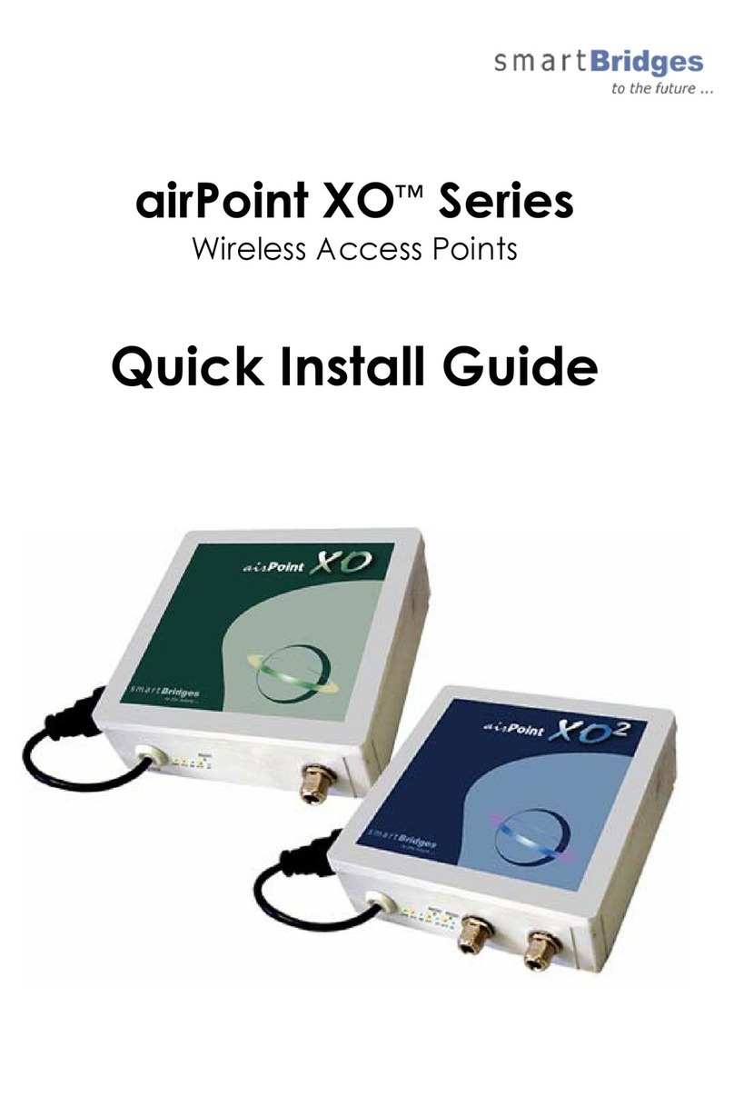 SmartBridges airPoint XO2 Quick install guide