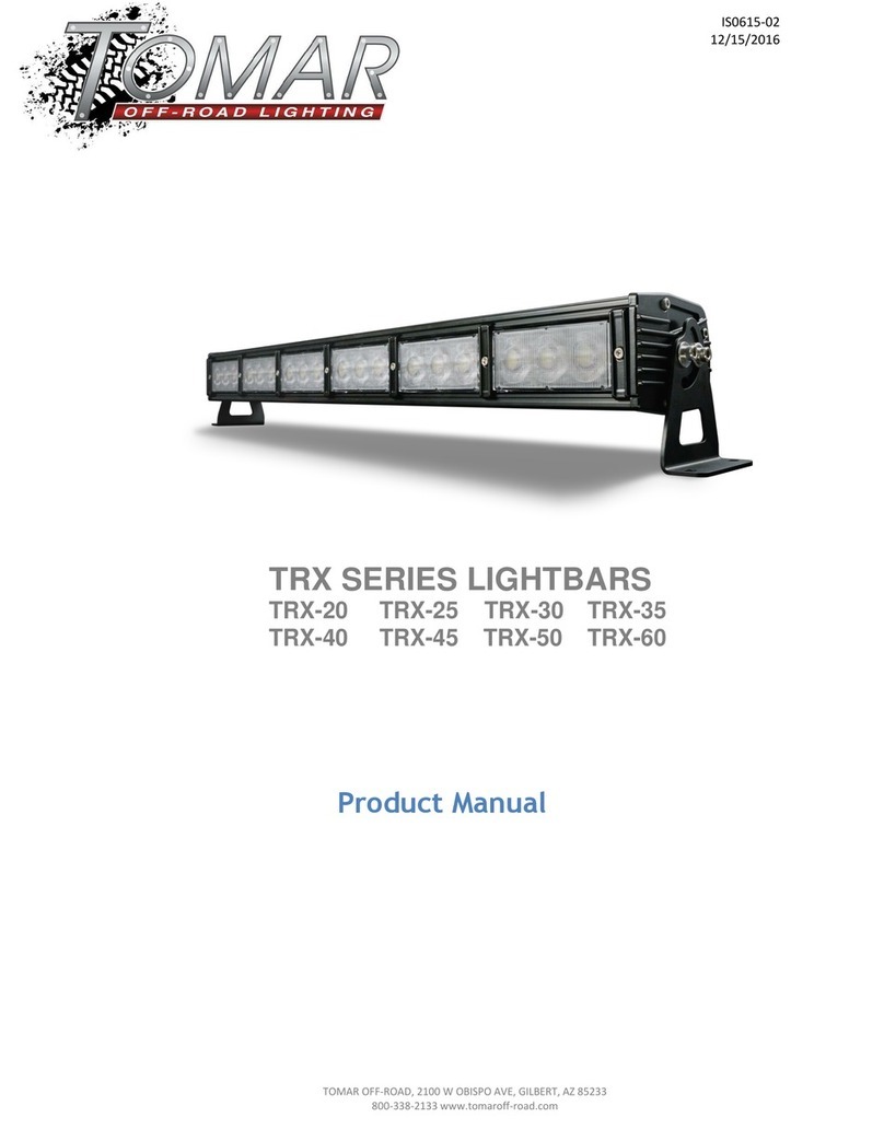 Tomar TRX-20 User manual