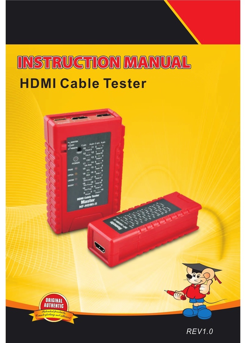 Doss NF622 instruction manual