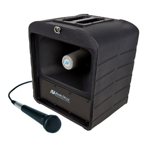 AmpliVox Mega Hailer S680 User manual