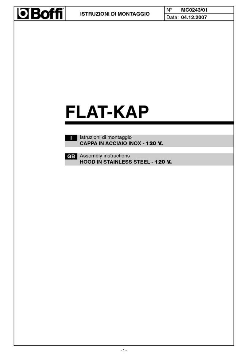 Boffi FLAT-KAP Assembly instructions