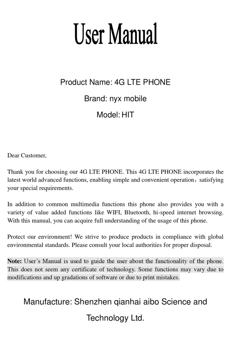 Nyx Mobile HIT User manual