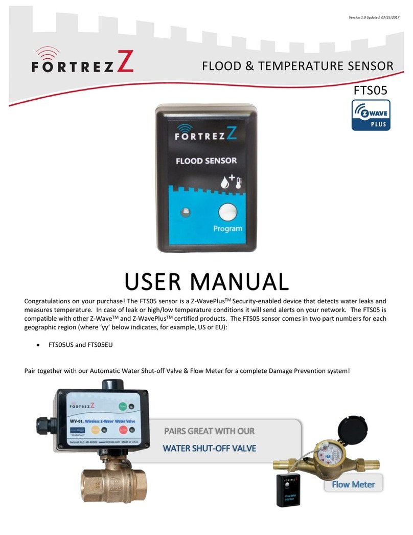 FortrezZ FTS05US user manual