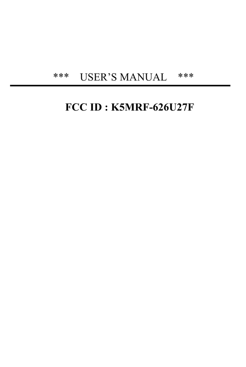 RockFire Cyber Knight RF-626u User manual