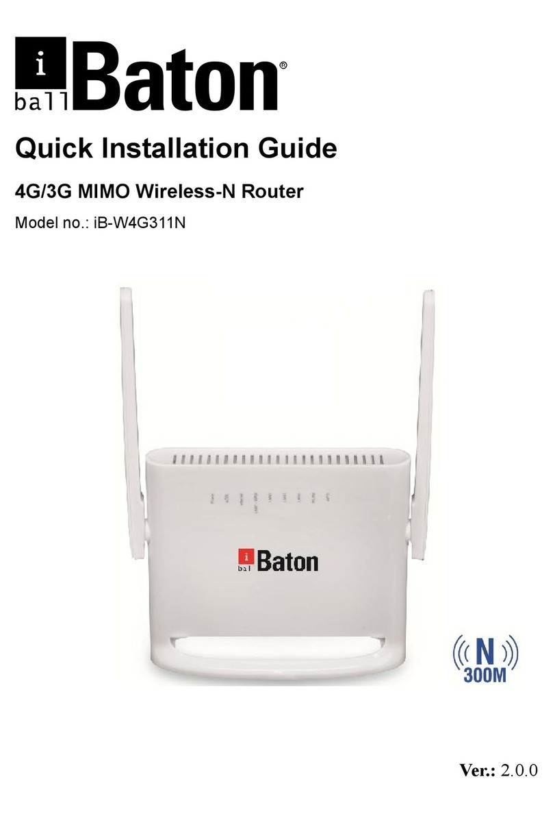 iBall Baton iB-W4G311N User manual iBall Baton iB-W4G311N User manual