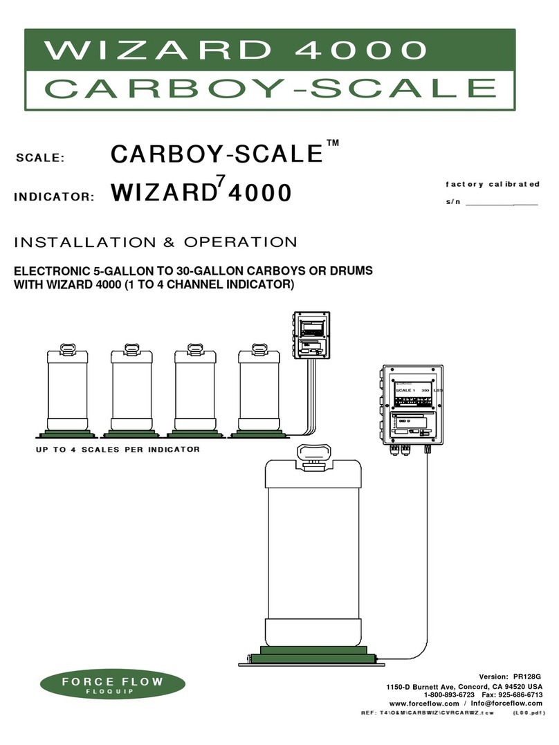 Force Flow WIZARD 4000 Installation & operation Force Flow WIZARD 4000 Installation & operation